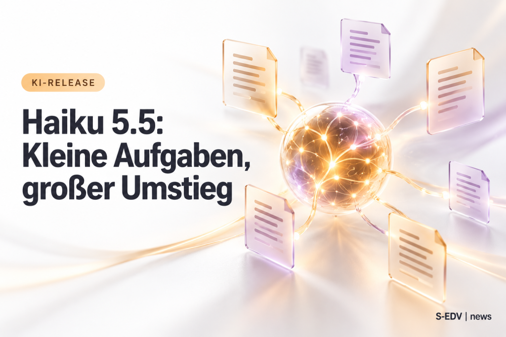Claude Haiku 5.5: Kleine Aufgaben, großer Umstieg mit abstraktem KI-Netzwerk.
